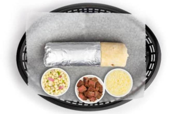 Order Steak Snack Wrap food online from Currito store, Glenview on bringmethat.com