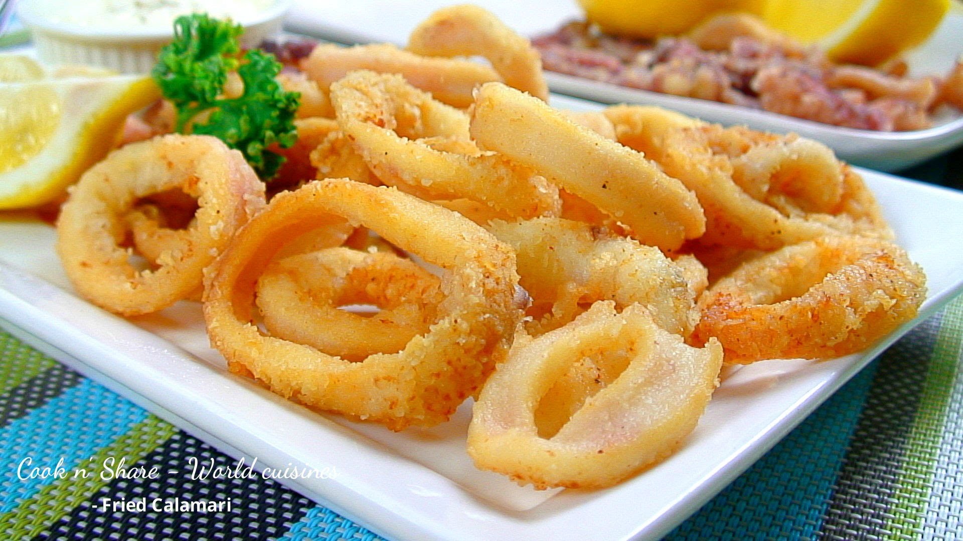 Order 15b. Fried Calamari food online from Lian's Kitchen store, Garfield on bringmethat.com