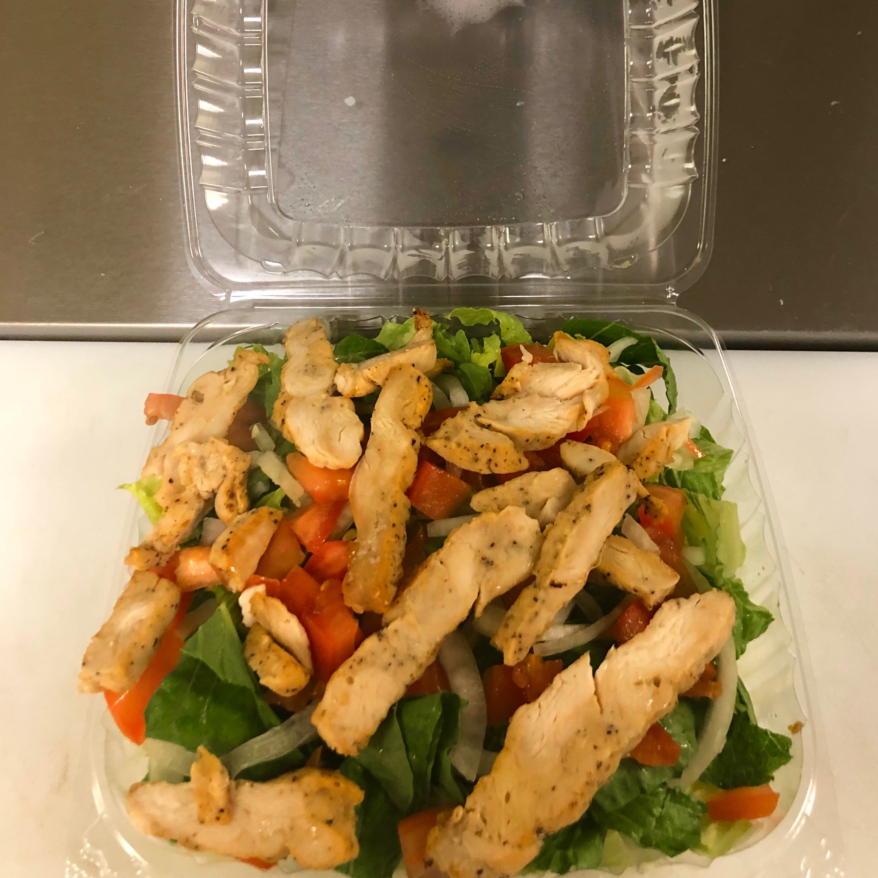 Order Grilled Chicken Salad food online from Linda New York Pizzeria store, Rochester on bringmethat.com