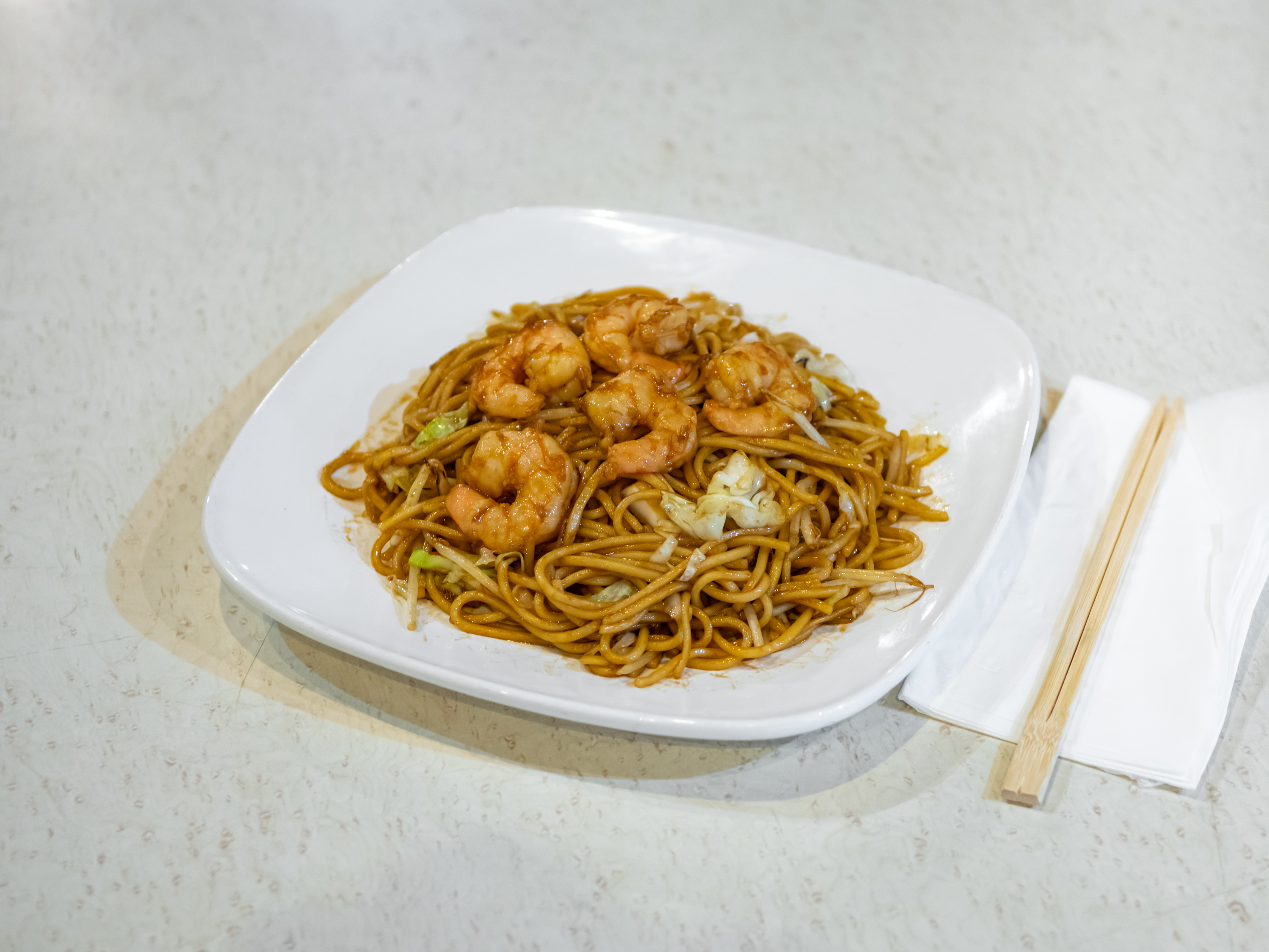 Order Shrimp Lo Mein food online from China Palace store, Mesa on bringmethat.com