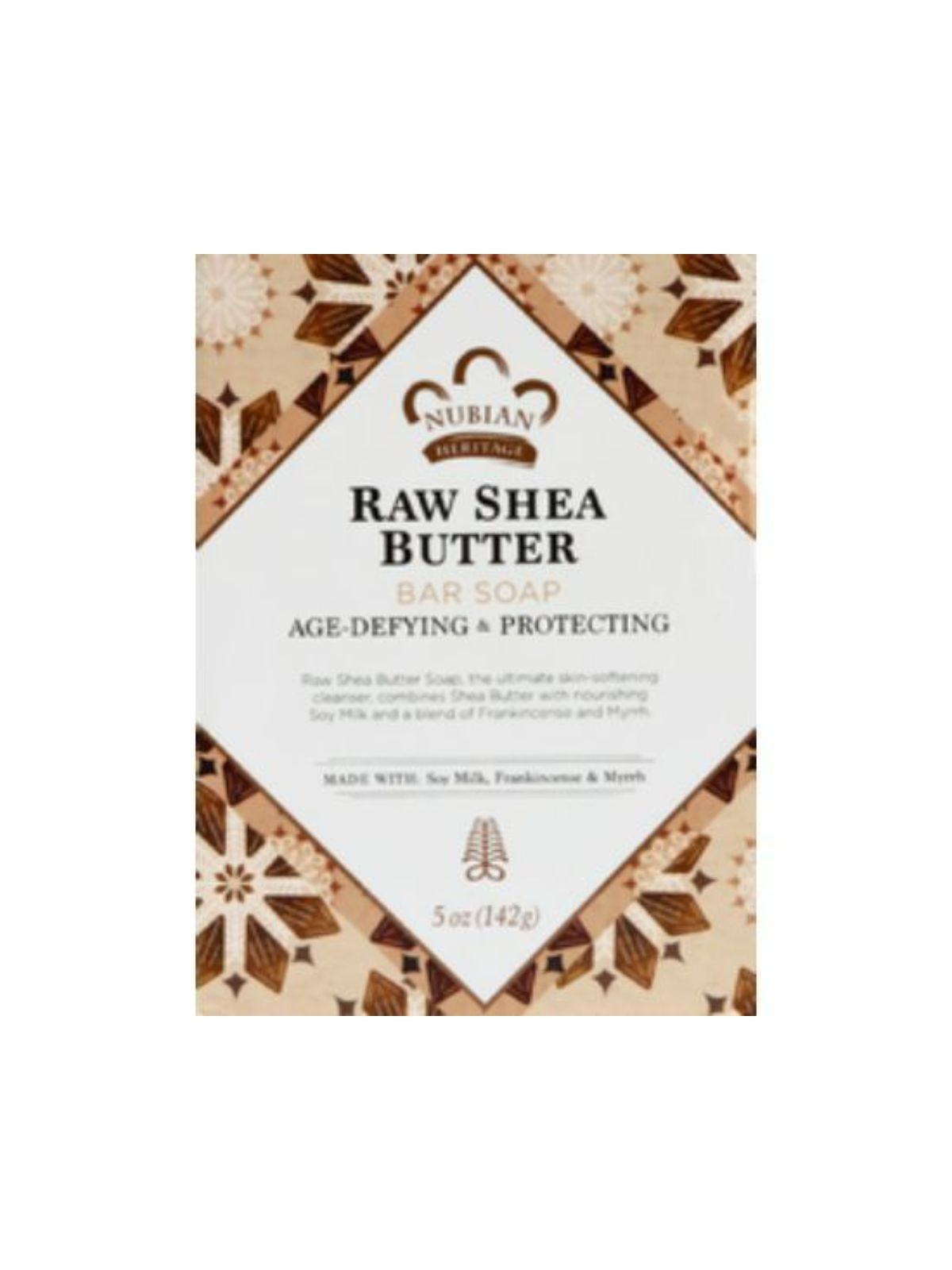 Order Nubian Heritage Soap Bar Raw Shea Butter (5 oz) food online from Stock-Up Mart store, Minneapolis on bringmethat.com