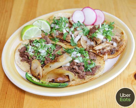 Order Carnitas Taco (Pork) food online from La Terraza Food Truck store, Lynnwood on bringmethat.com