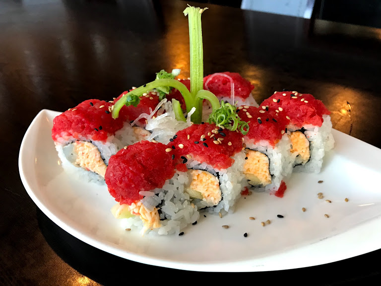 Order Firecracker Special Roll food online from Sushi Nori store, Escondido on bringmethat.com