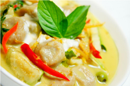 Order Green Curry food online from Paul Thai Restaurant store, Grand Rapids on bringmethat.com