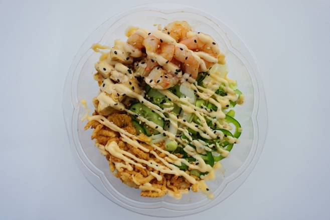 Order Land + Sea Sesame food online from Poke Loa store, New Orleans on bringmethat.com