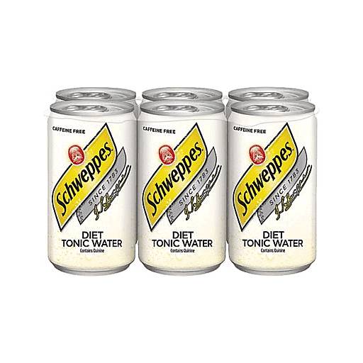 Order Schweppes Diet Tonic  (6PK 7.5OZ) 126826 food online from BevMo! store, Greenbrae on bringmethat.com