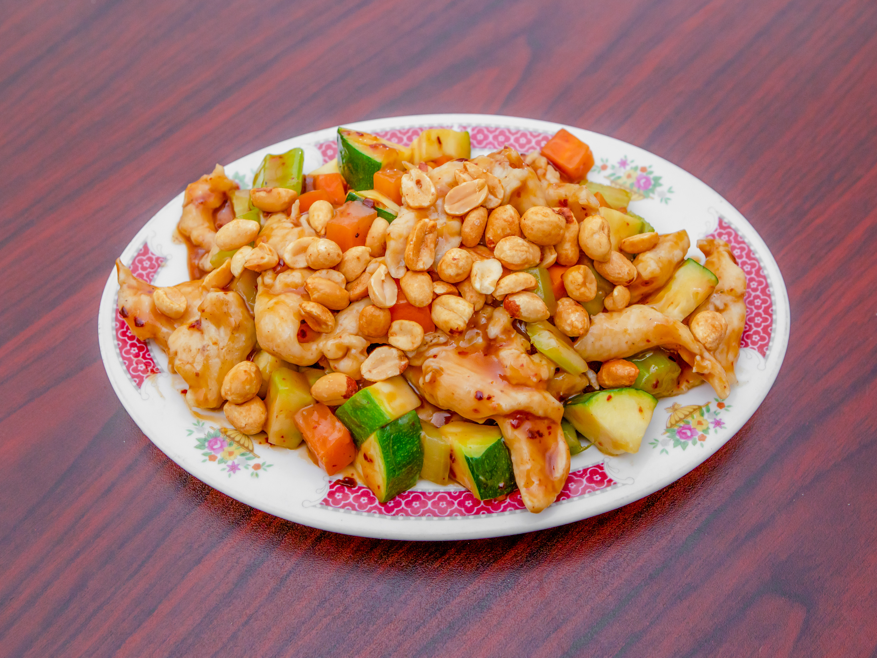 Order Kung Pao Chicken food online from Hong Kong Restaurant store, Manteca on bringmethat.com