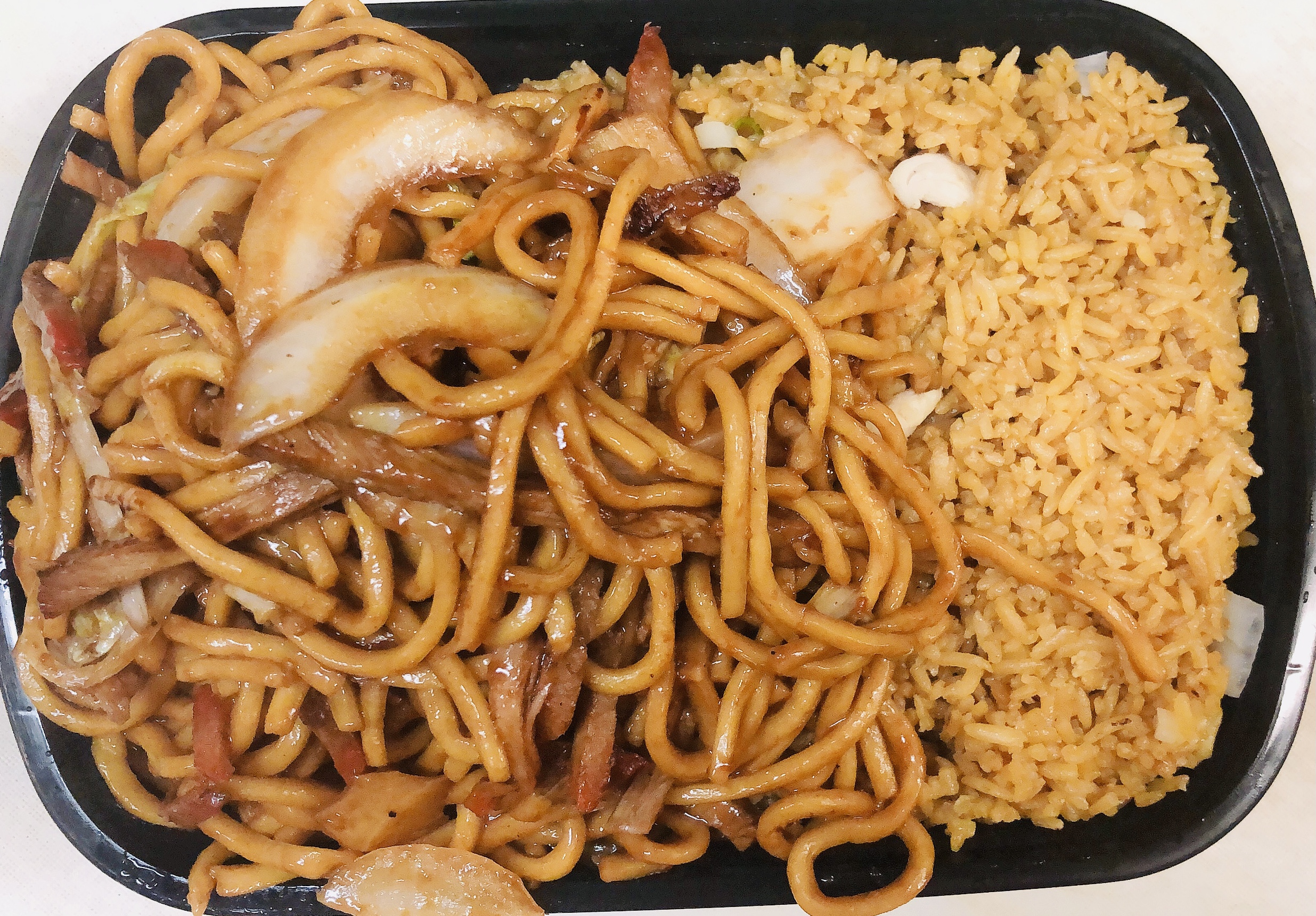 Order C10. 叉烧捞面 Roast Pork Lo Mein Dinner food online from Asian Express store, Radcliff on bringmethat.com