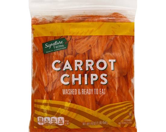 Order Signature Farms · Carrot Chips (16 oz) food online from Shaw's store, Newburyport on bringmethat.com