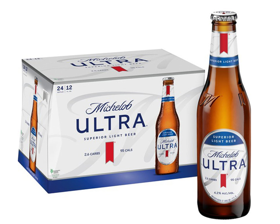 Order Michelob Ultra CANS (12 oz -6/12/15/18/24CANS)Beer  food online from Plaza Diamond Liquor store, Diamond Bar on bringmethat.com