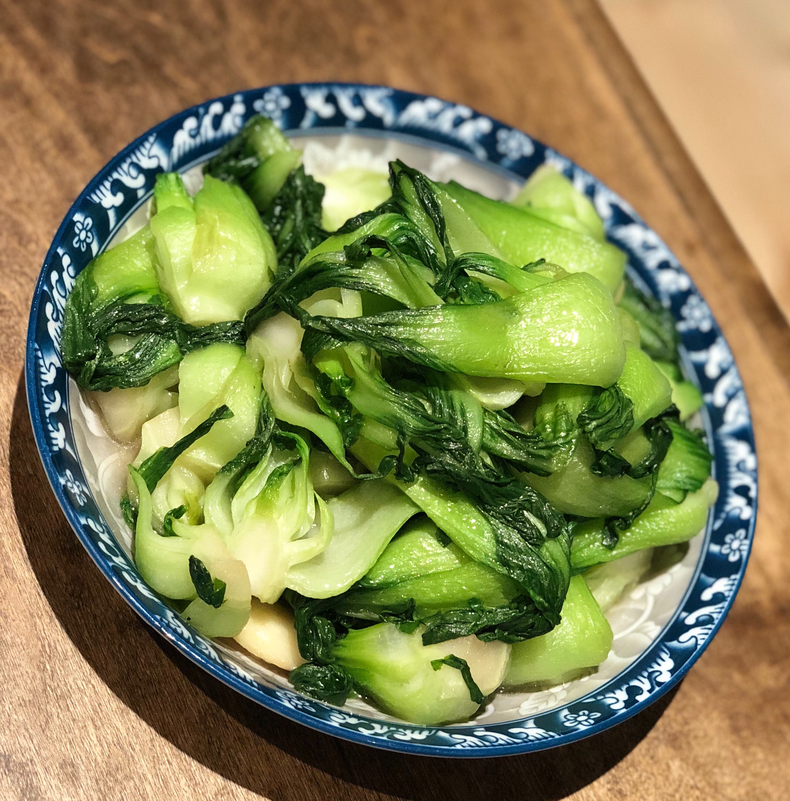 Order Stir Fried Bok Choy with Garlic food online from Little Alley store, New York on bringmethat.com