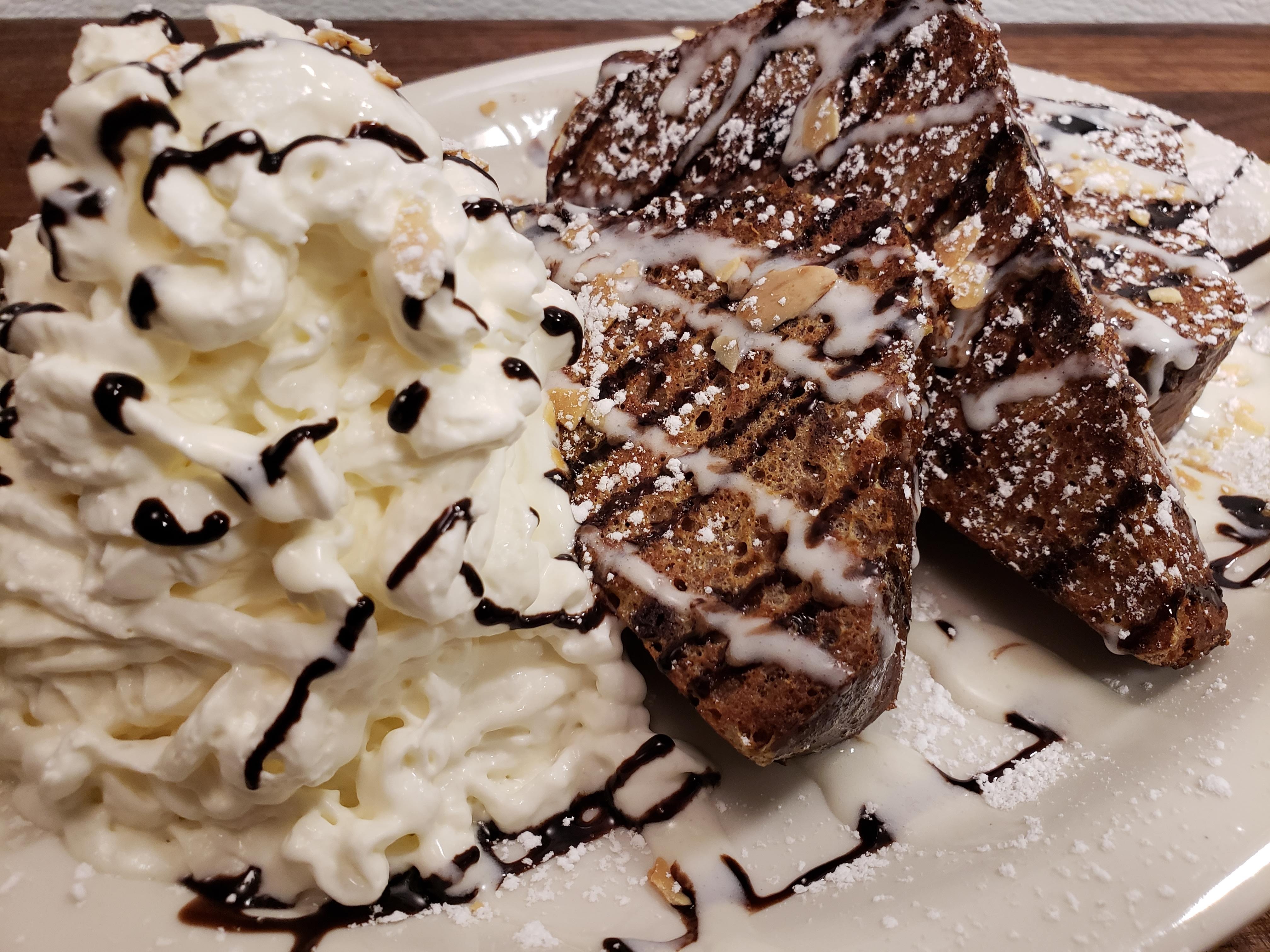 Order Chocolate French Toast food online from Renata's Kitchen store, Philadelphia on bringmethat.com