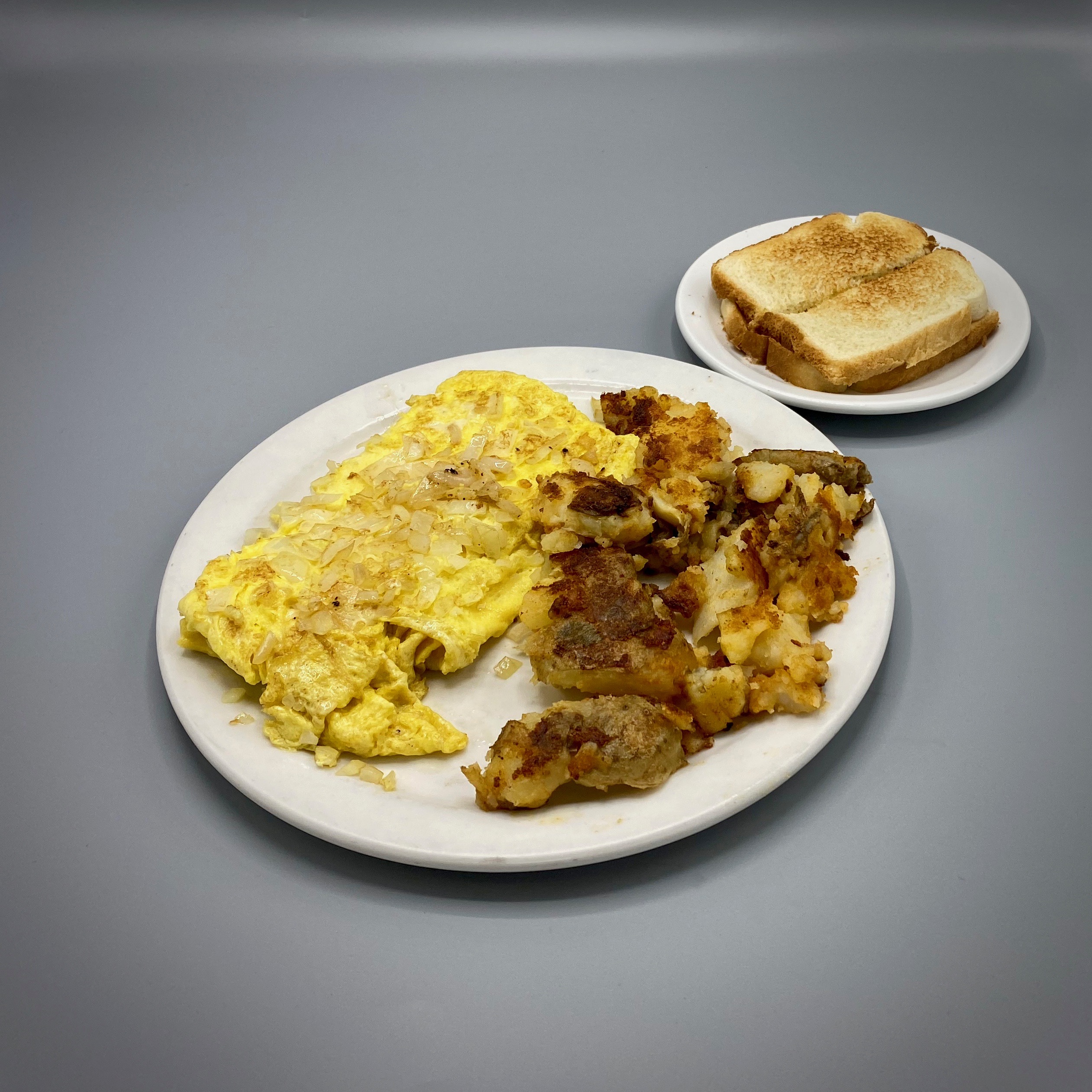 Order Onion Omelette food online from Terry's Diner store, Moosic on bringmethat.com