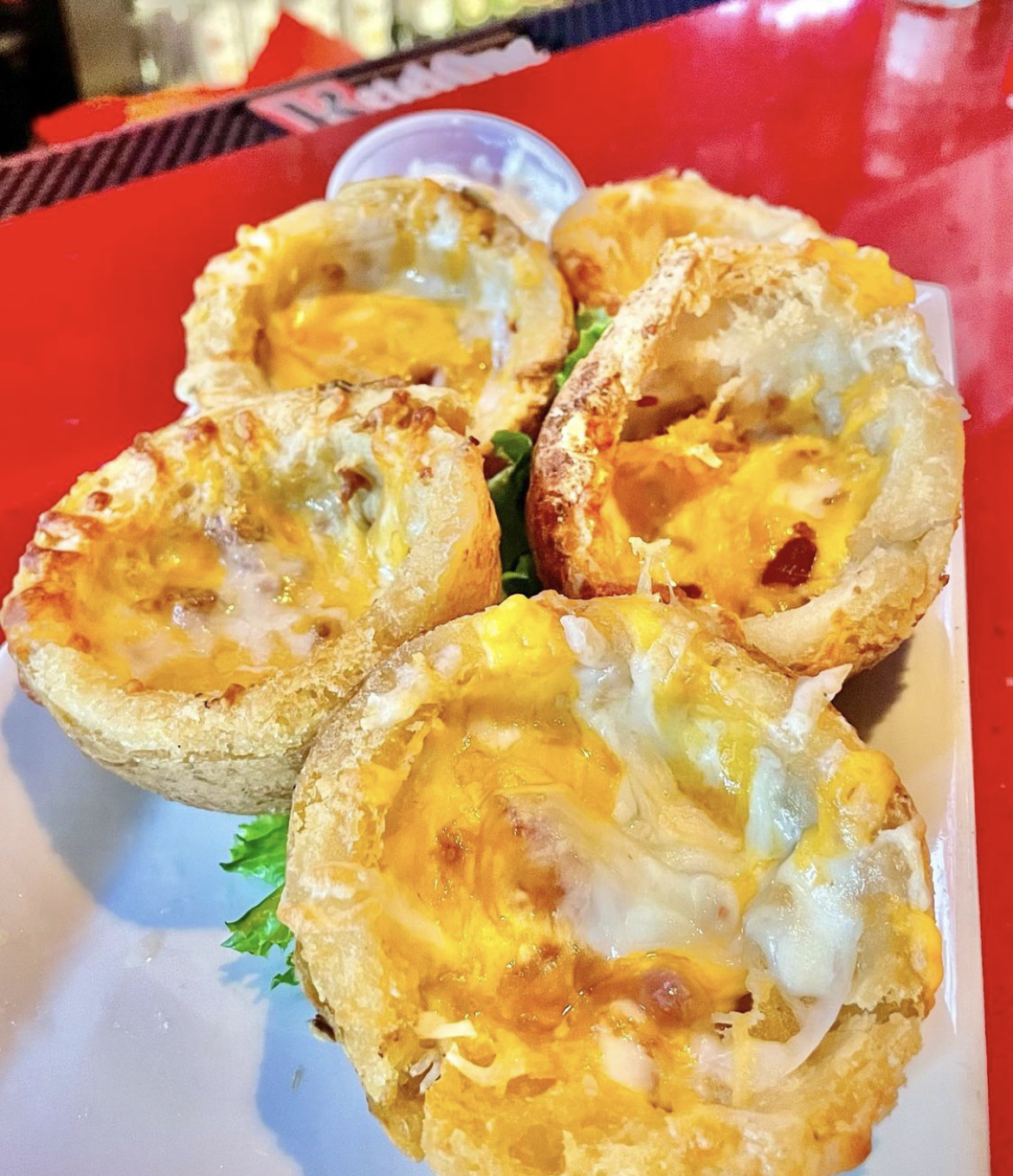 Order Loaded Potato Skins food online from Jennings Cafe store, Catonsville on bringmethat.com
