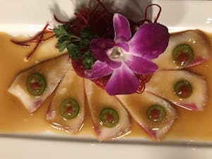 Order Yellowtail Jalapeño food online from Nagoya Japanese Cuisine store, Lawrence on bringmethat.com