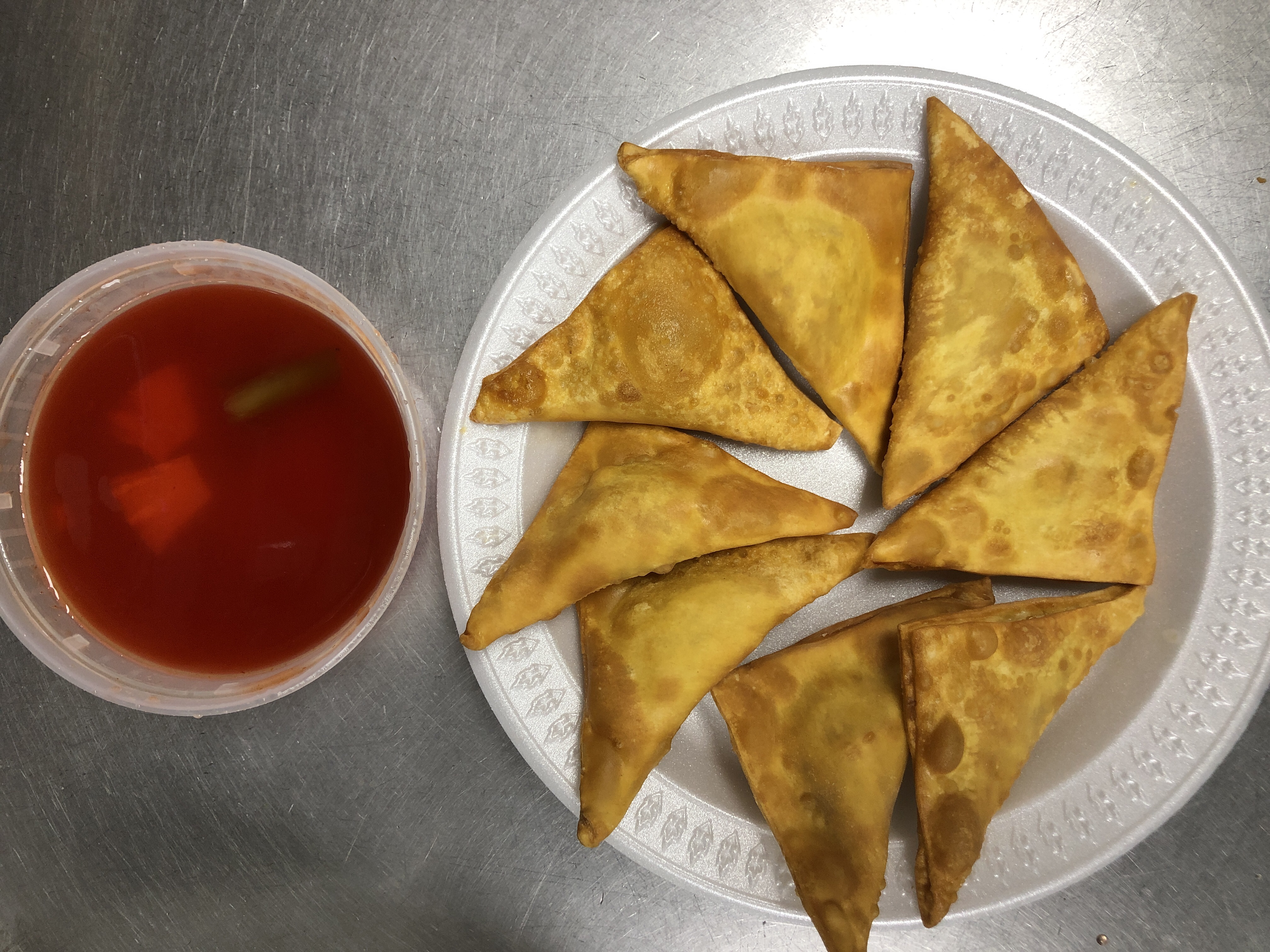 Order 21. Crab Rangoon food online from Fortune East store, Garden City Park on bringmethat.com