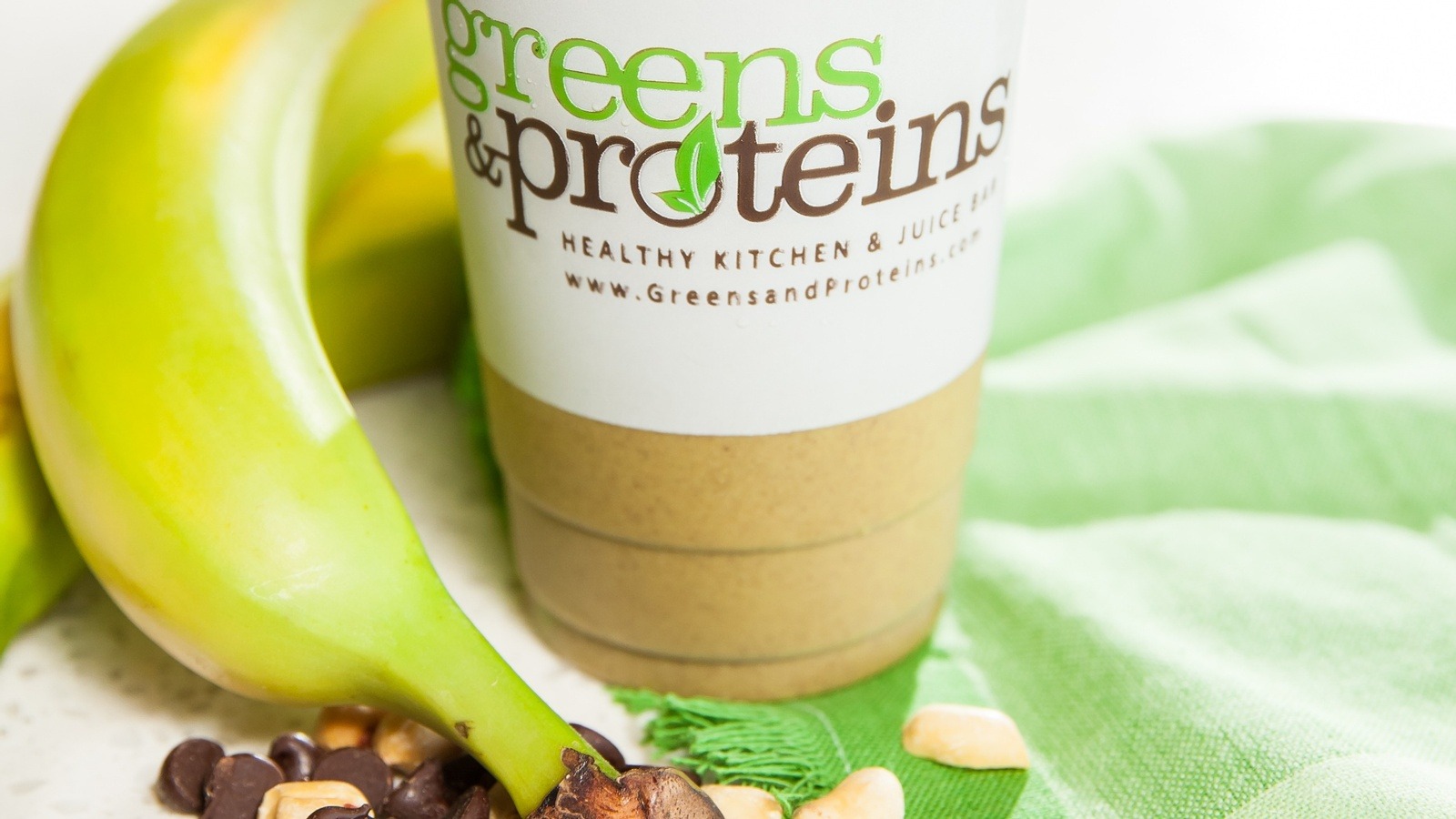 Order Chocolate Peanut Butter Banana food online from Greens and Proteins store, Las Vegas on bringmethat.com