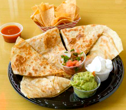 Order Cheese Quesadilla food online from Taco Plus store, Los Angeles on bringmethat.com