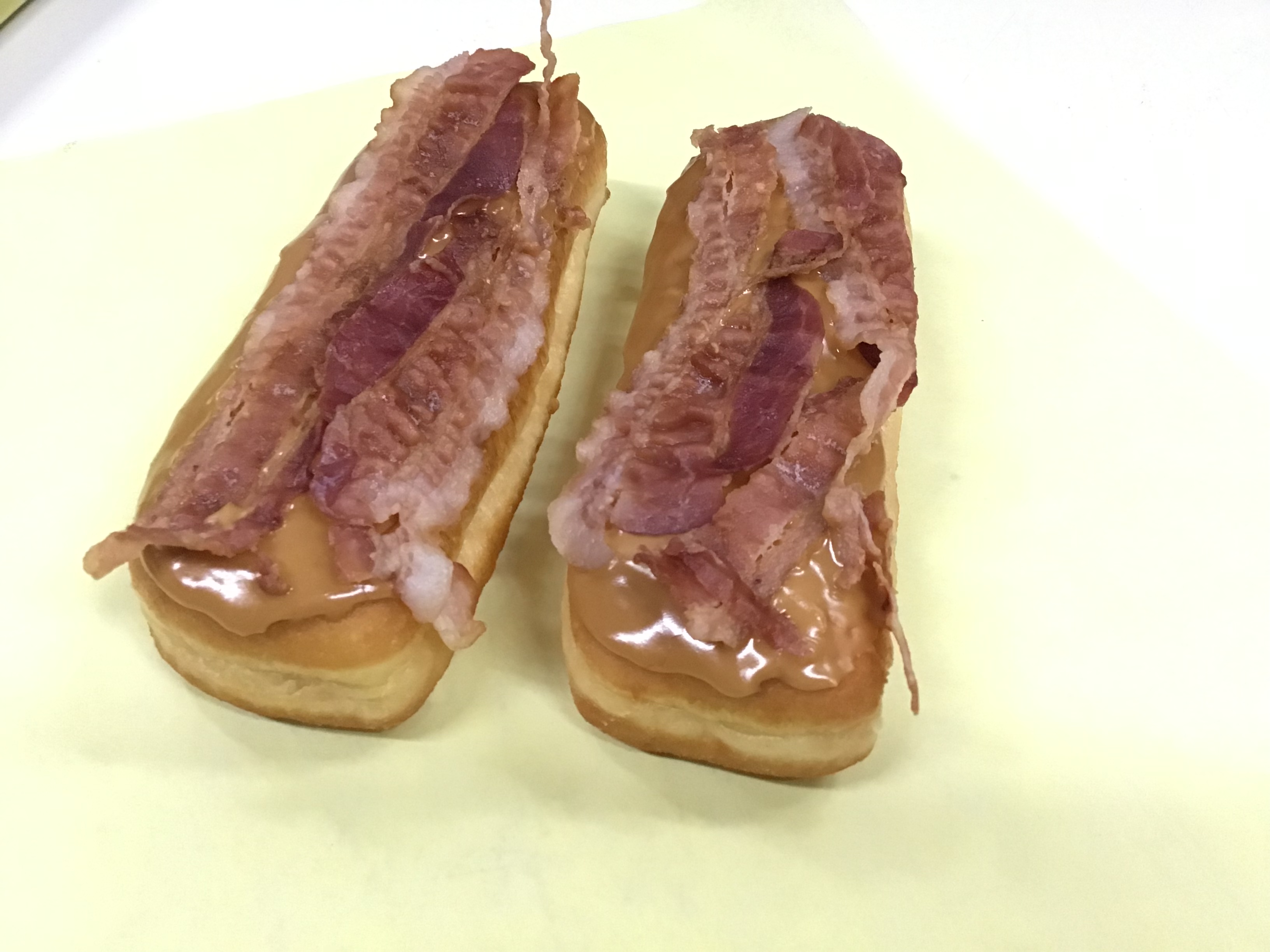 Order Maple Bar with Bacon  food online from Donut Basket store, Modesto on bringmethat.com