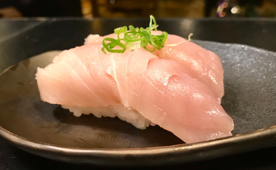 Order HAMACHI (YELLOW TAIL) food online from Kin sushi & thai cuisine store, Chicago on bringmethat.com