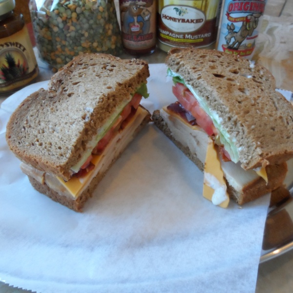 Order Turkey Bacon Ranch Sandwich food online from Honeybaked Ham store, Daly City on bringmethat.com