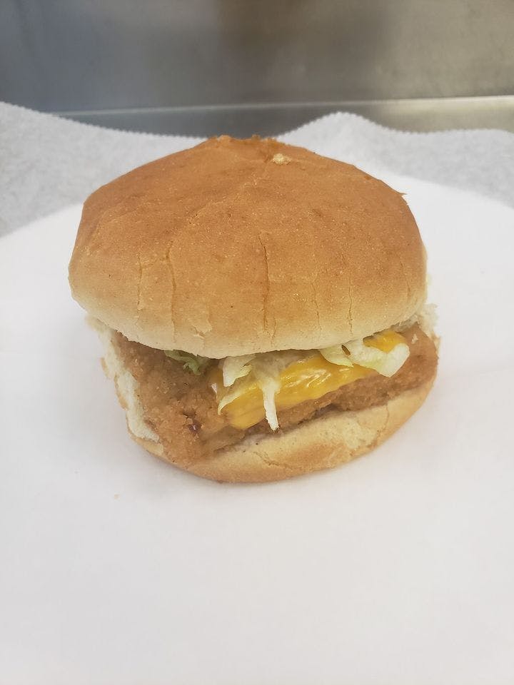 Order Fish Sandwich - Sandwich food online from Coccos Pizza store, Springfield on bringmethat.com