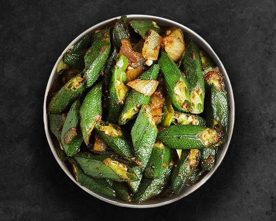 Order Okra Masala  food online from United Kitchens Of India store, Asheville on bringmethat.com