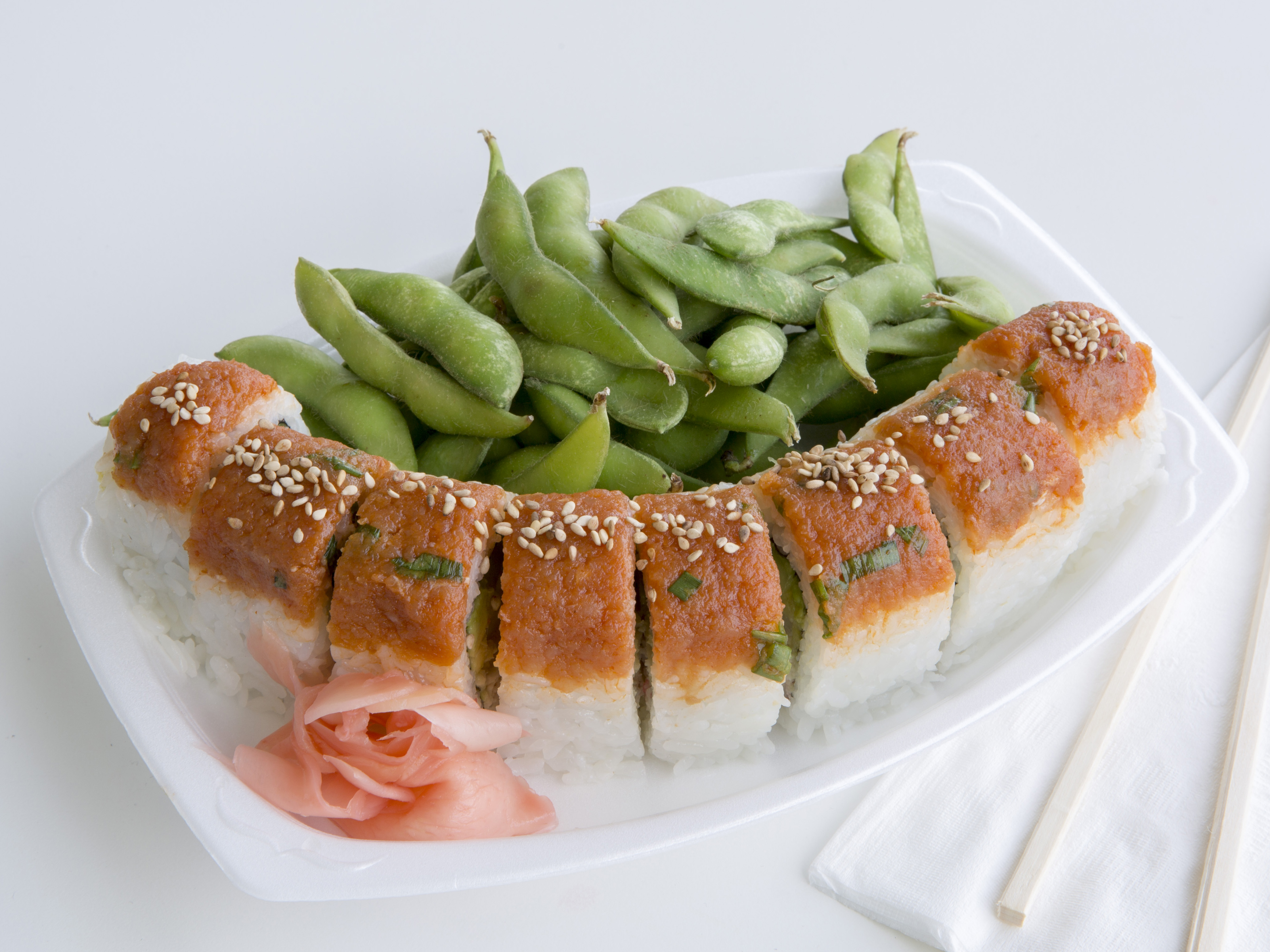 Order 8. Sc Roll food online from Soy Japanese Grill & Roll store, Los Angeles on bringmethat.com