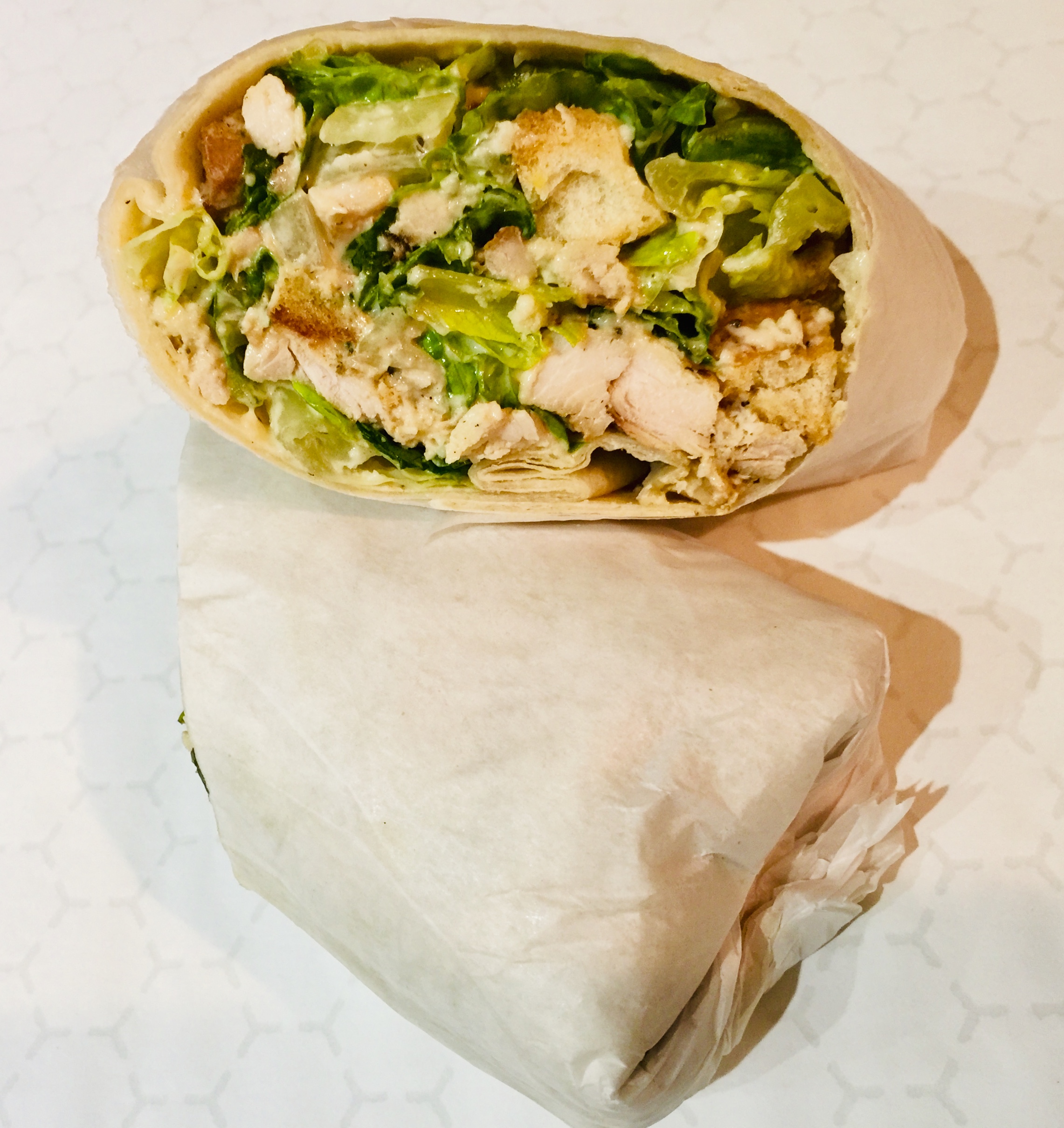 Order Grilled Chicken Caesar Wrap food online from Tio Pio - Willoughby St. store, Brooklyn on bringmethat.com