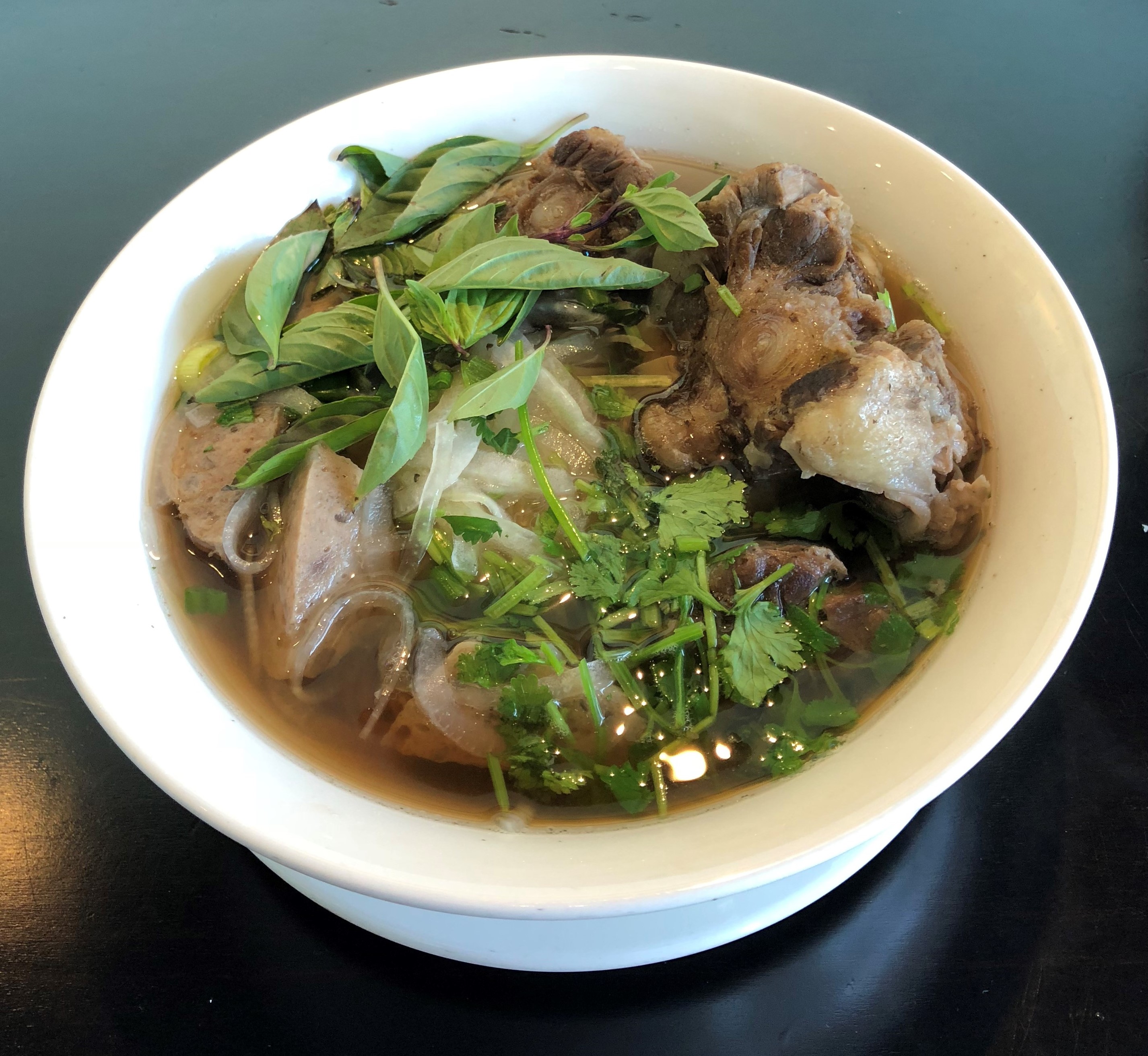 Order P3M-Pho Oxtail & Meat Ball-Pho Duoi Bo, Bo Vien  food online from Pho Amour store, Fontana on bringmethat.com