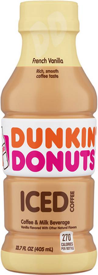 Order Dunkin Donuts Iced Coffee, French Vanilla food online from Red Roof Market store, Lafollette on bringmethat.com