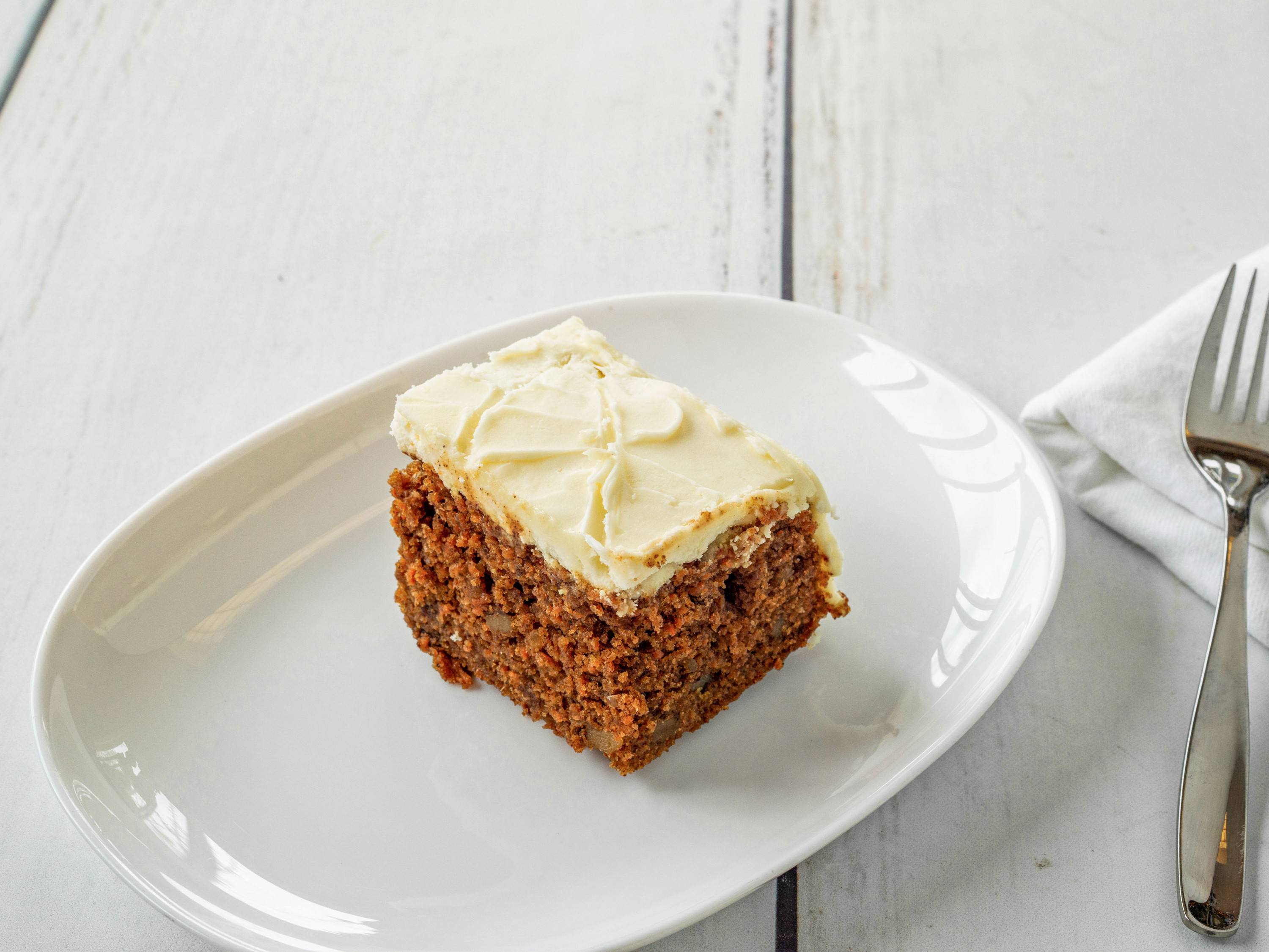 Order Carrot Cake food online from Fat Ducks Deli & Bakery store, Seattle on bringmethat.com