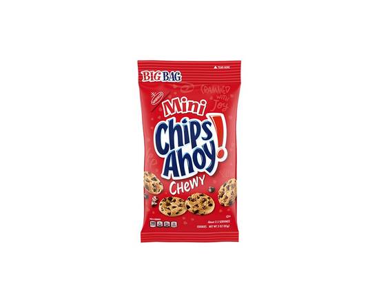 Order Chips Ahoy Minis Bag Chewy 2.5oz food online from Extra Mile 2001 store, Cypress on bringmethat.com