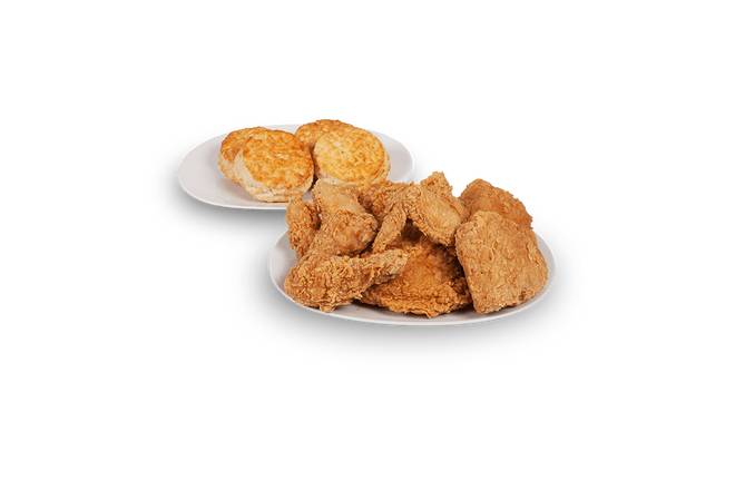 Order 8pc Chicken & 4 Biscuits - 10:30AM to Close food online from Bojangles store, Greensboro on bringmethat.com