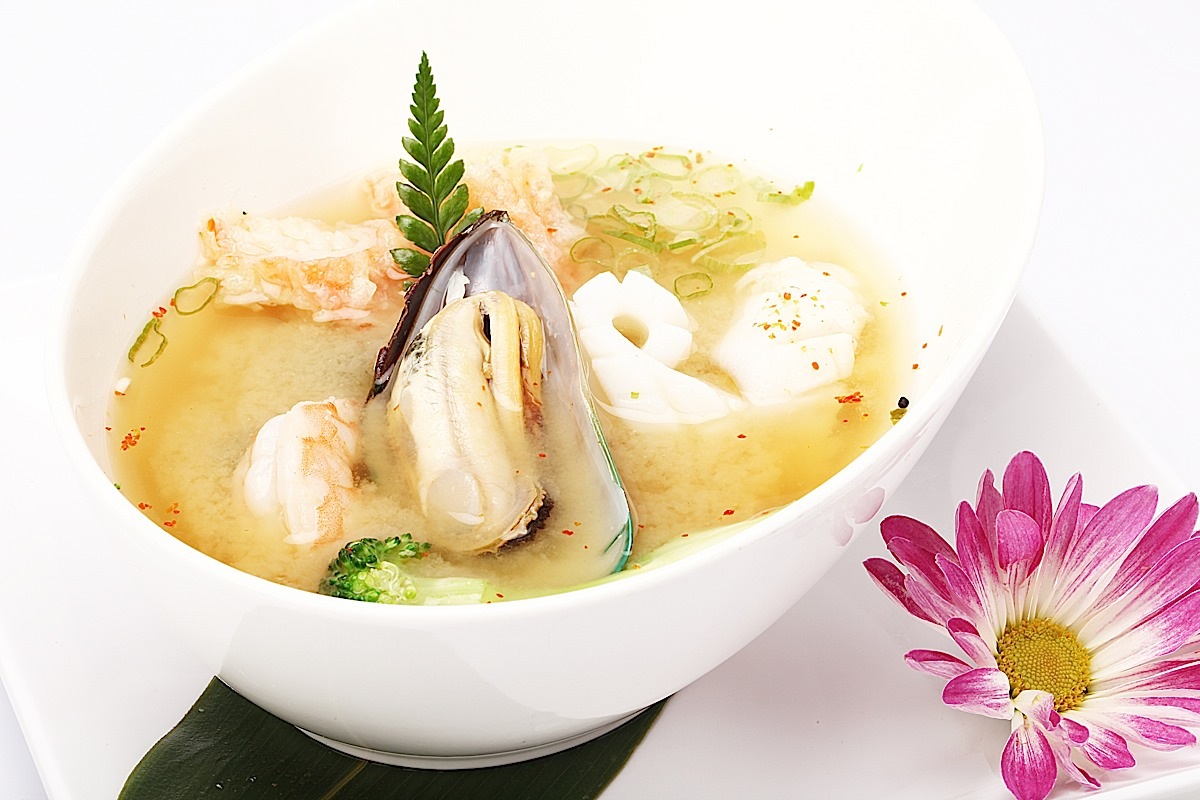Order Seafood Miso Soup food online from Nikko store, Tarrytown on bringmethat.com
