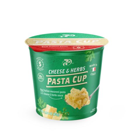 Order 7-Select Pasta Cup Cheese & Herb food online from 7-Eleven store, El Dorado Hills on bringmethat.com