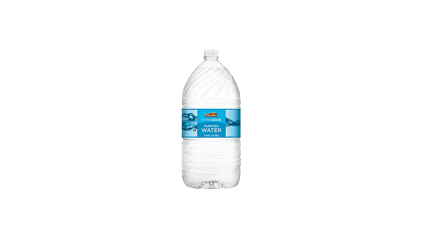 Order ExtraMile Purified Water 1 Gallon food online from Extramile store, Los Angeles on bringmethat.com