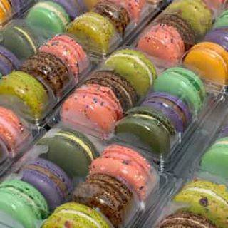 Order Pack of 6 macarons food online from Choco Mania Cafe store, Sterling Heights on bringmethat.com