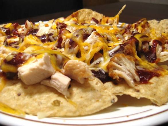 Order BBQ Chicken Nachos food online from Freddy Wings & Wraps store, Wilmington on bringmethat.com
