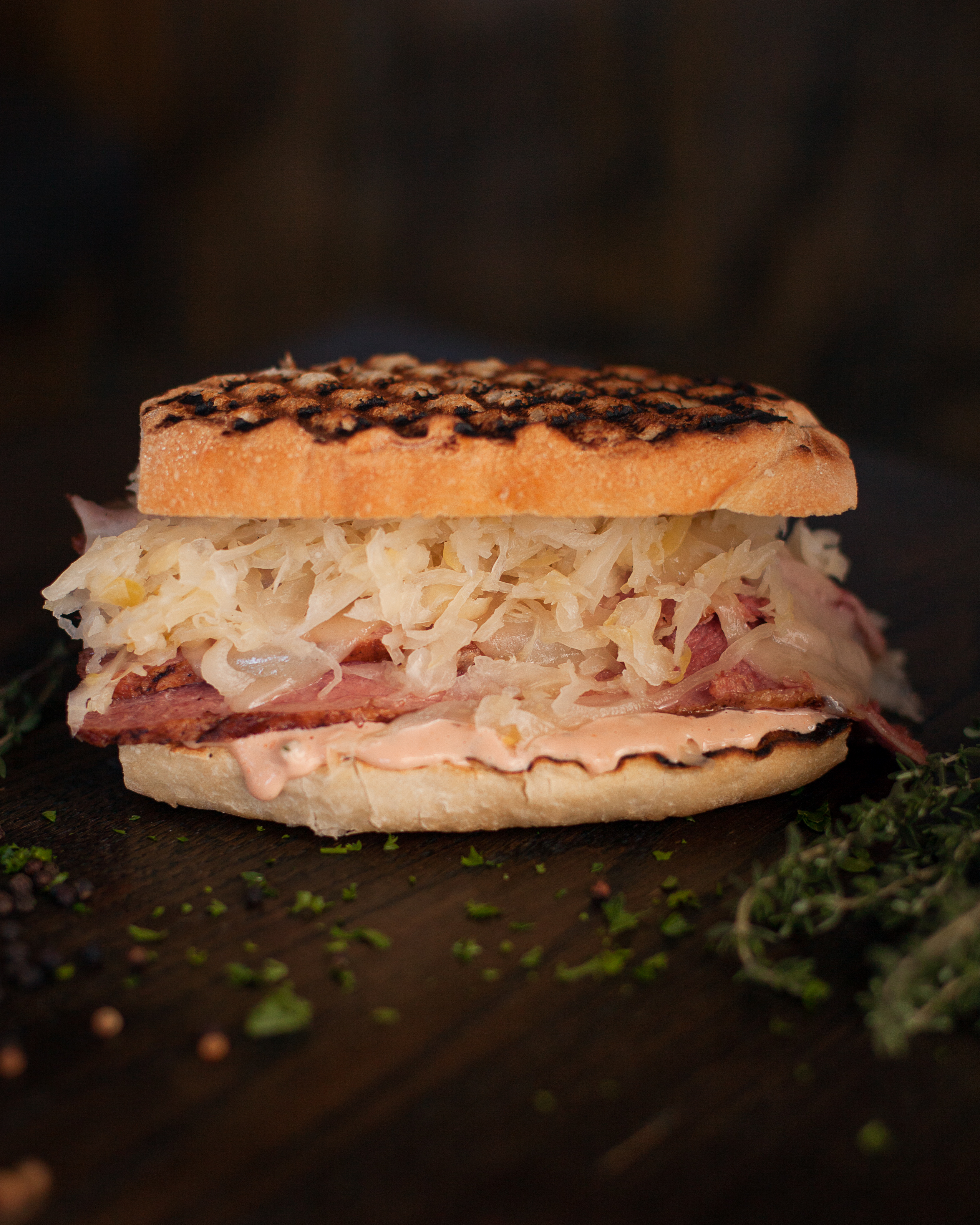 Order Reuben Sandwich food online from Snowdonia store, Astoria on bringmethat.com