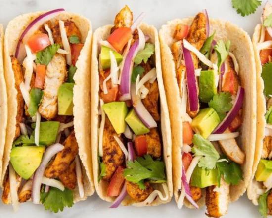 Order Tacos (2 pcs) food online from Jinky Cafe store, Camarillo on bringmethat.com