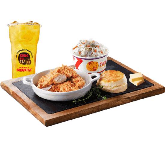 Order Crunchy Tenders Combo (3pc/5pc) food online from Kung Fu Tea & Tkk Fried Chicken store, Lexington on bringmethat.com