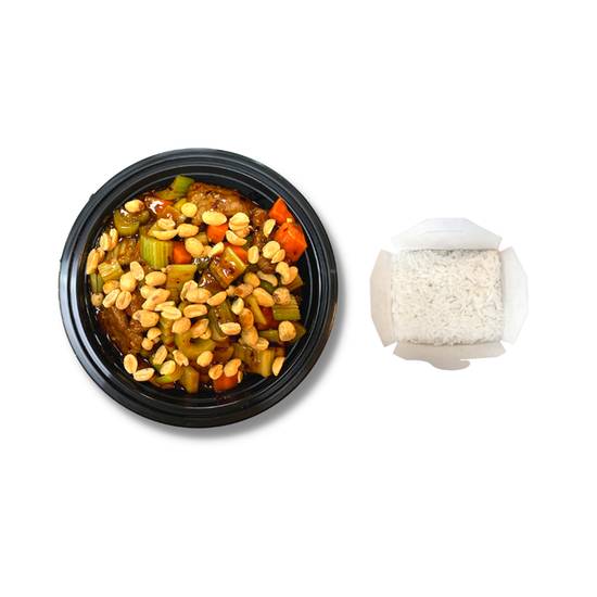 Order Kung Pao Entree | 宫保肉 food online from Rong Cheng store, Spring Lake Park on bringmethat.com