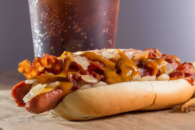 Order HOT DOG - CRAFT YOUR OWN food online from Wayback Burgers store, Newark on bringmethat.com