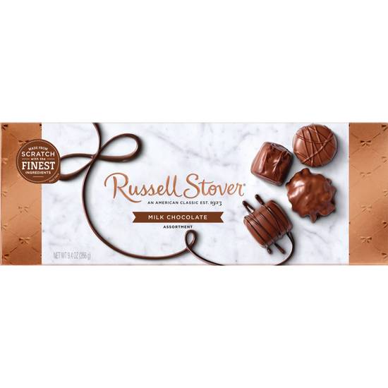 Order Russell Stover Milk Chocolate Assortment Gift Box, 9.4 OZ food online from Cvs store, TRAVERSE CITY on bringmethat.com