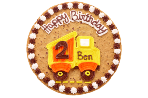 Order Happy Birthday Dump Truck Cookie Cake food online from American Deli on Broad St. store, Athens on bringmethat.com