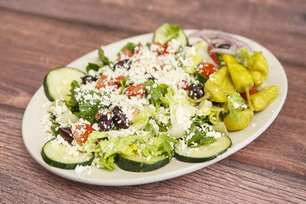 Order Greek Salad food online from Palermo Ristorante Italiano store, Los Angeles on bringmethat.com