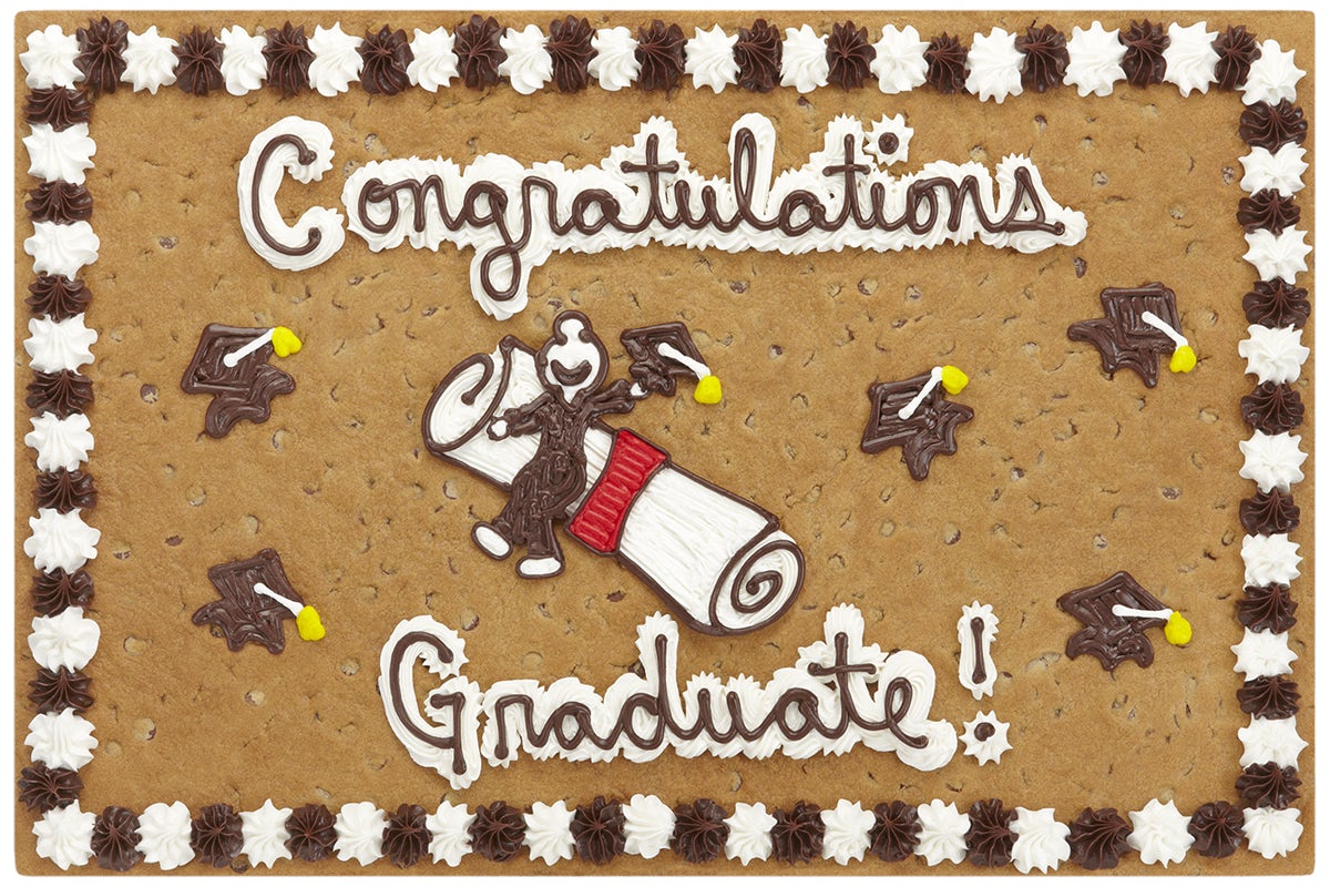 Order Graduate and Diploma - S3010 food online from Great American Cookies - Bel Air Mall store, Mobile on bringmethat.com