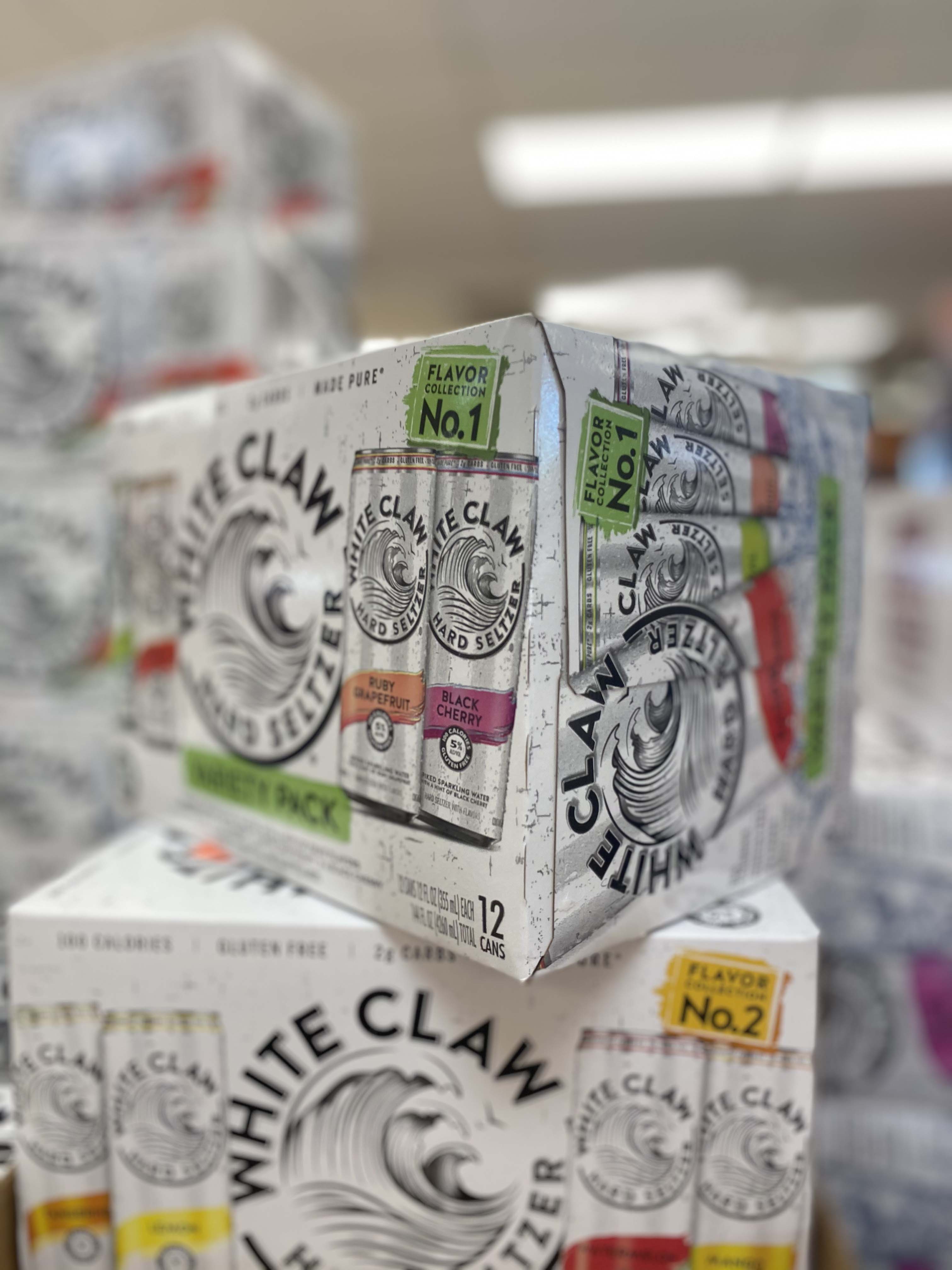 Order White Claw Variety Pack #1 food online from Hoosick Street Discount Beverage store, Troy on bringmethat.com