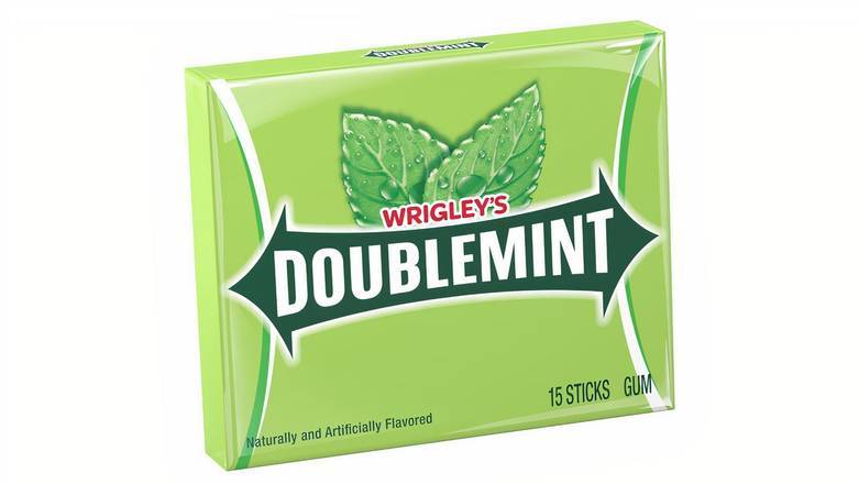 Order Wrigley's Doublemint Gum, 15 sticks food online from Mac On 4th store, Alton on bringmethat.com